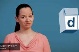 serenity carr next to an illustration of a refrigerator with the letter d in it